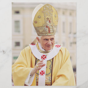 Papst Benedict XVI Flyer