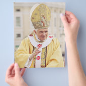 Papst Benedict XVI Flyer (Hand)