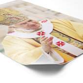 Papst Benedict XVI Fotodruck (Ecke)
