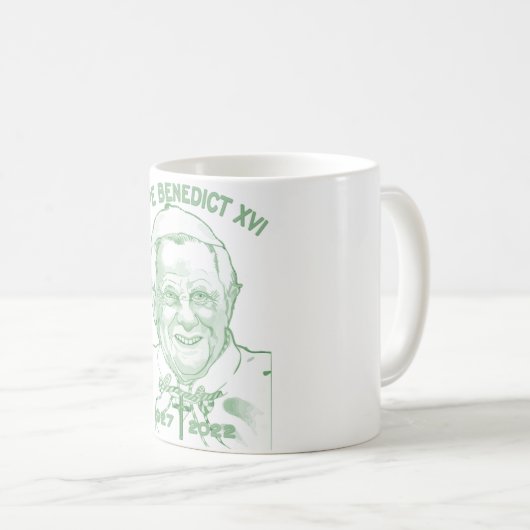 Papst Benedict XVI Kaffeetasse (VorderseiteRechts)