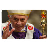 Papst Benedict XVI Magnet (Horizontal)