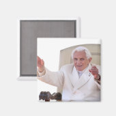 Papst Benedict XVI Magnet (Vorderseite/Rückseite)