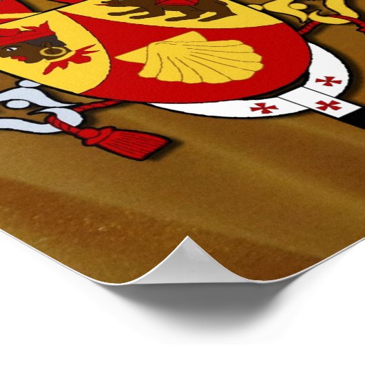 Papst Benedict XVI Poster (Ecke)