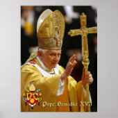 Papst Benedict XVI Poster (Vorne)