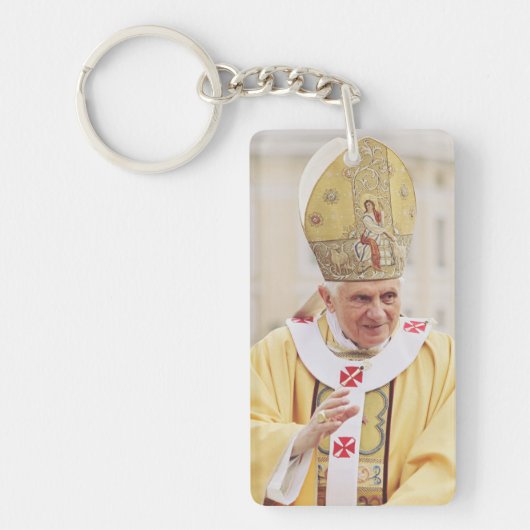 Papst Benedict XVI Schlüsselanhänger (Vorderseite)