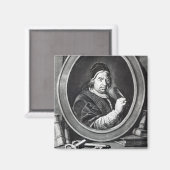 Papst Benedikt XIV Magnet (Vorderseite/Rückseite)