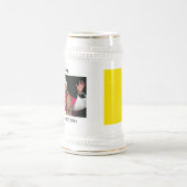 PAPST BENEDIKT XVI. BIERGLAS (Mittel)