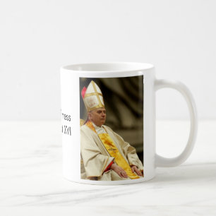 Papst Benedikt XVI., Papst Benedikt XVI., sein Kaffeetasse