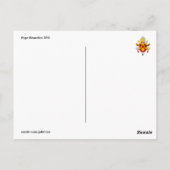 Papst Benedikt XVI. Postkarte (Rückseite)
