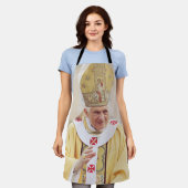 Papst Benedikt XVI. Schürze (Getragen)