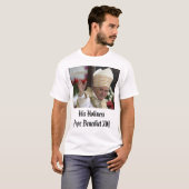 Papst Benedikt XVI., sein HolinessPope Benedict T-Shirt (Vorne ganz)