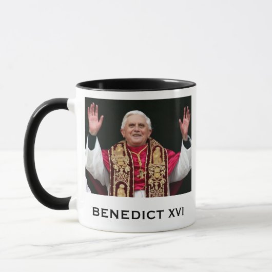 Papst Benedikt XVI. Tasse (Links)