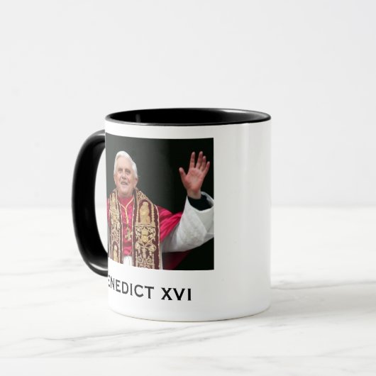 Papst Benedikt XVI. Tasse (Vorderseite Links)