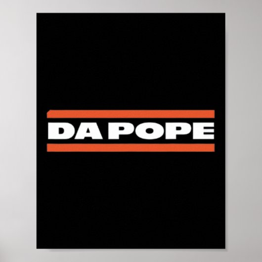 Papst Bob Poster (Vorne)