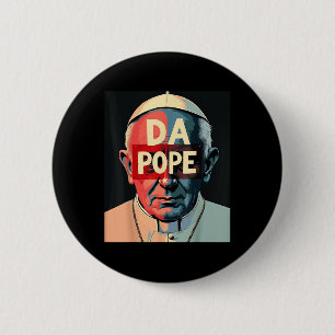 Papst Bobby Chicago - Katholischer Spaß Funny Da P Button