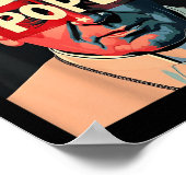 Papst Bobby Chicago - Katholischer Spaß Funny Da P Poster (Ecke)