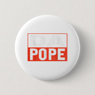 Papst Bobby Chicago Shirt - Funny Da Pope Katholic Button