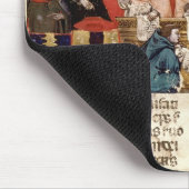 Papst Boniface VIII vorsitzend a Mousepad (Ecke)