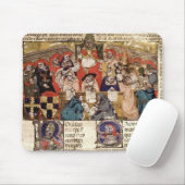 Papst Boniface VIII vorsitzend a Mousepad (Mit Mouse)