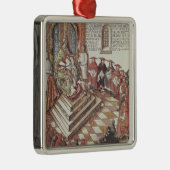 Papst Clement VII Silbernes Ornament (Rechts)