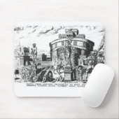 Papst Clement VII wird von Charles V belagert Mousepad (Mit Mouse)