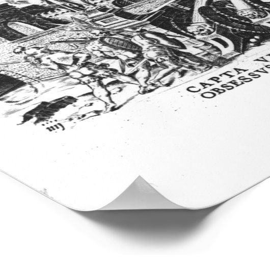 Papst Clement VII wird von Charles V belagert Poster (Ecke)