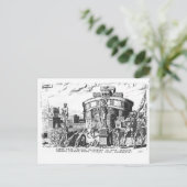 Papst Clement VII wird von Charles V belagert Postkarte (Stehend Vorderseite)