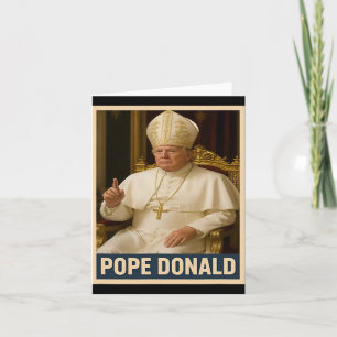 Papst Donald Pope Trump Papst Donald Trump Polimp Karte