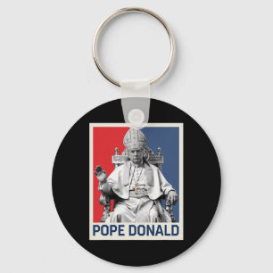 Papst Donald Pope Trump Papst Donald Trump Polimp Schlüsselanhänger