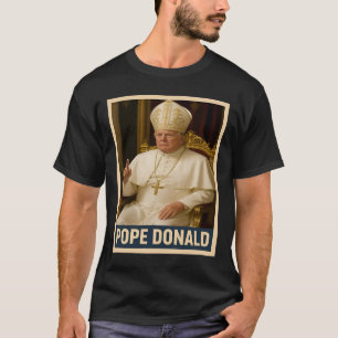 Papst Donald Pope Trump Papst Donald Trump Polimp T-Shirt