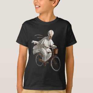 Papst fährt Fahrrad, Bibel katholische Kirche Heil T-Shirt