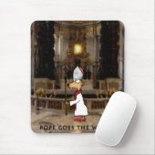 Papst geht das Weasel Mousepad (Mit Mouse)