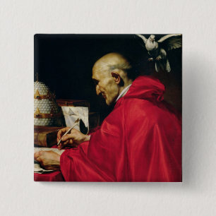 Papst Gregory das große Button