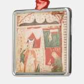 Papst Gregory I das große Silbernes Ornament (Links)