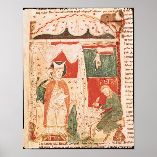 Papst Gregory I. vom Großen Poster (Vorne)