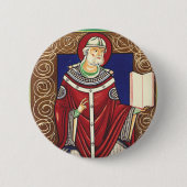 Papst Gregory vom Großen Button (Vorderseite)
