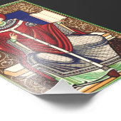 Papst Gregory vom Großen Fotodruck (Ecke)