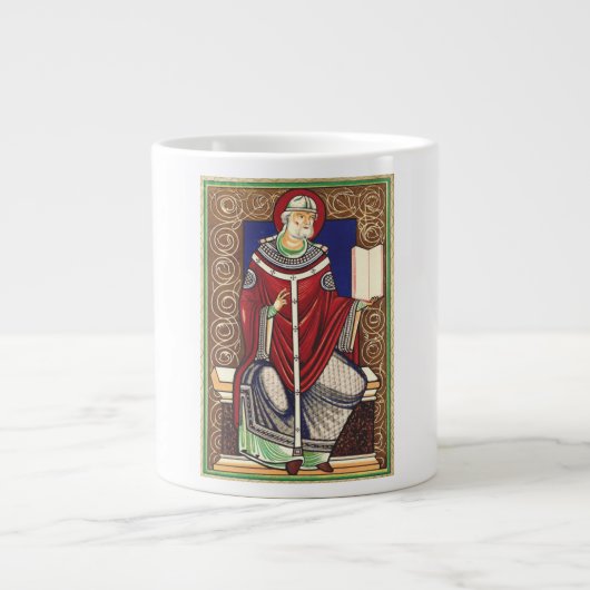 Papst Gregory vom Großen Jumbo-Tasse (Vorderseite)