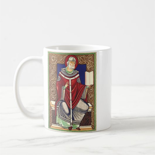 Papst Gregory vom Großen Kaffeetasse (Links)