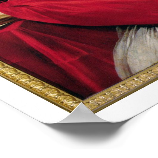 Papst Gregory vom Großen Poster (Ecke)