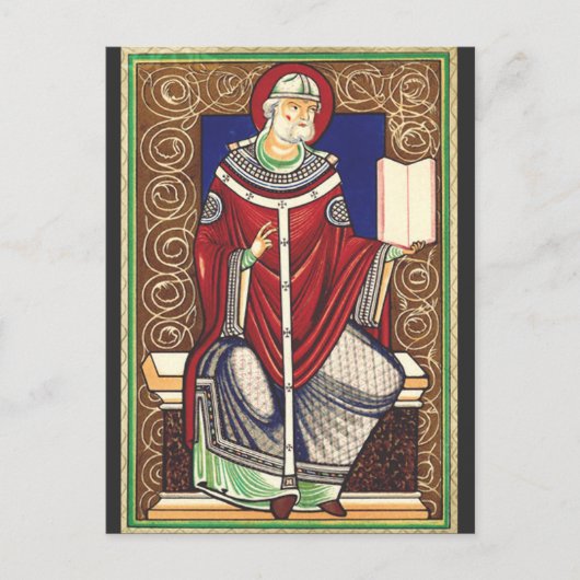 Papst Gregory vom Großen Postkarte (Vorderseite)