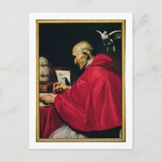 Papst Gregory vom Großen Postkarte (Vorderseite)