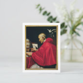 Papst Gregory vom Großen Postkarte (Stehend Vorderseite)