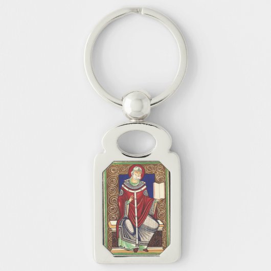 Papst Gregory vom Großen Schlüsselanhänger (Vorderseite)
