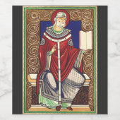 Papst Gregory vom Großen Weinetikett (Einzelnes Label)