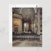 Papst in der Galerie Postkarte (Vorne/Hinten)