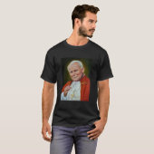 Papst Johannes II., Johannes Paul II. Portrait, re T-Shirt (Vorne ganz)