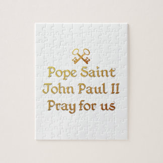Papst Johannes Paul II. Betet uns Puzzle