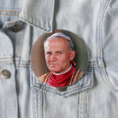 Papst Johannes Paul II Button (Beispiel)