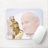 Papst Johannes Paul II. Collage Mousepad (Mit Mouse)